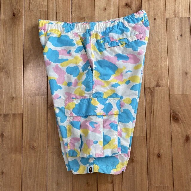 Bape BAPE Multi camo Nylon Cargo Shorts candy camo NIGO ★size M Size US 32 / EU 48 - 2 Thumbnail