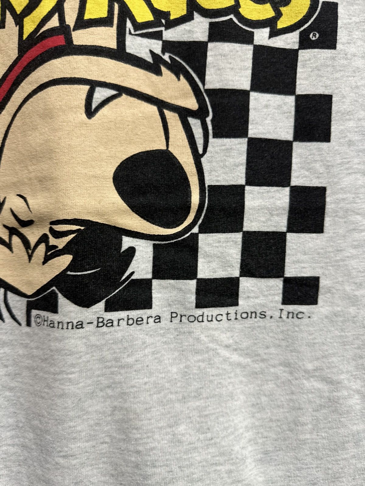 Cartoon Network Vintage 90s Wacky Races Hanna Barbera Faded Tee Size US L / EU 52-54 / 3 - 3 Thumbnail