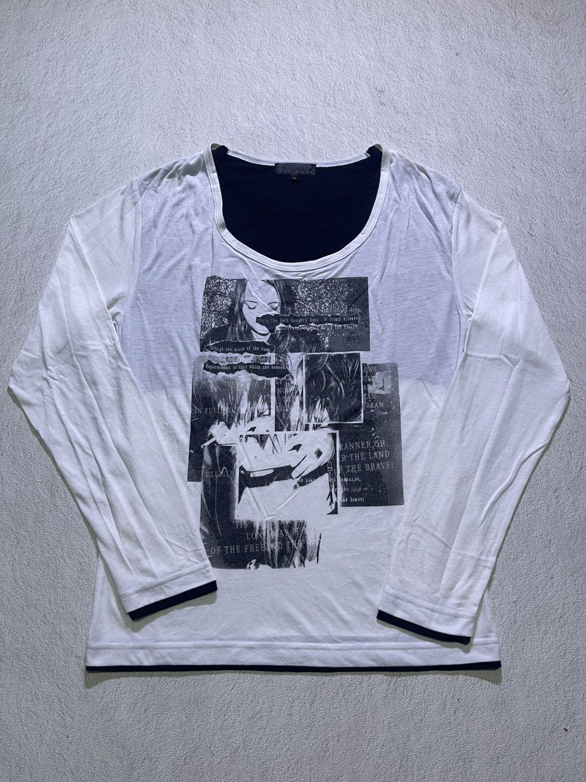Japanese Brand Y2K SPINASH long sleeve tshirt Size US M / EU 48-50 / 2 - 1 Thumbnail
