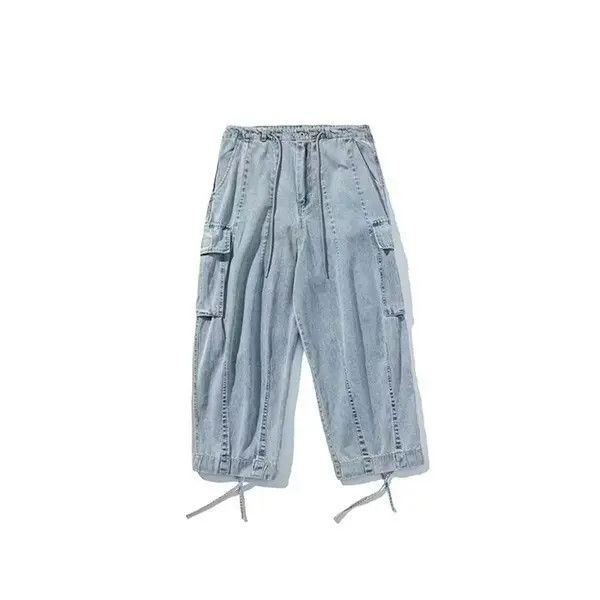 Japanese Brand 20AW Indigo Union Japan Washed Denim Worker Jogger Pants Size US 32 / EU 48 - 1 Thumbnail