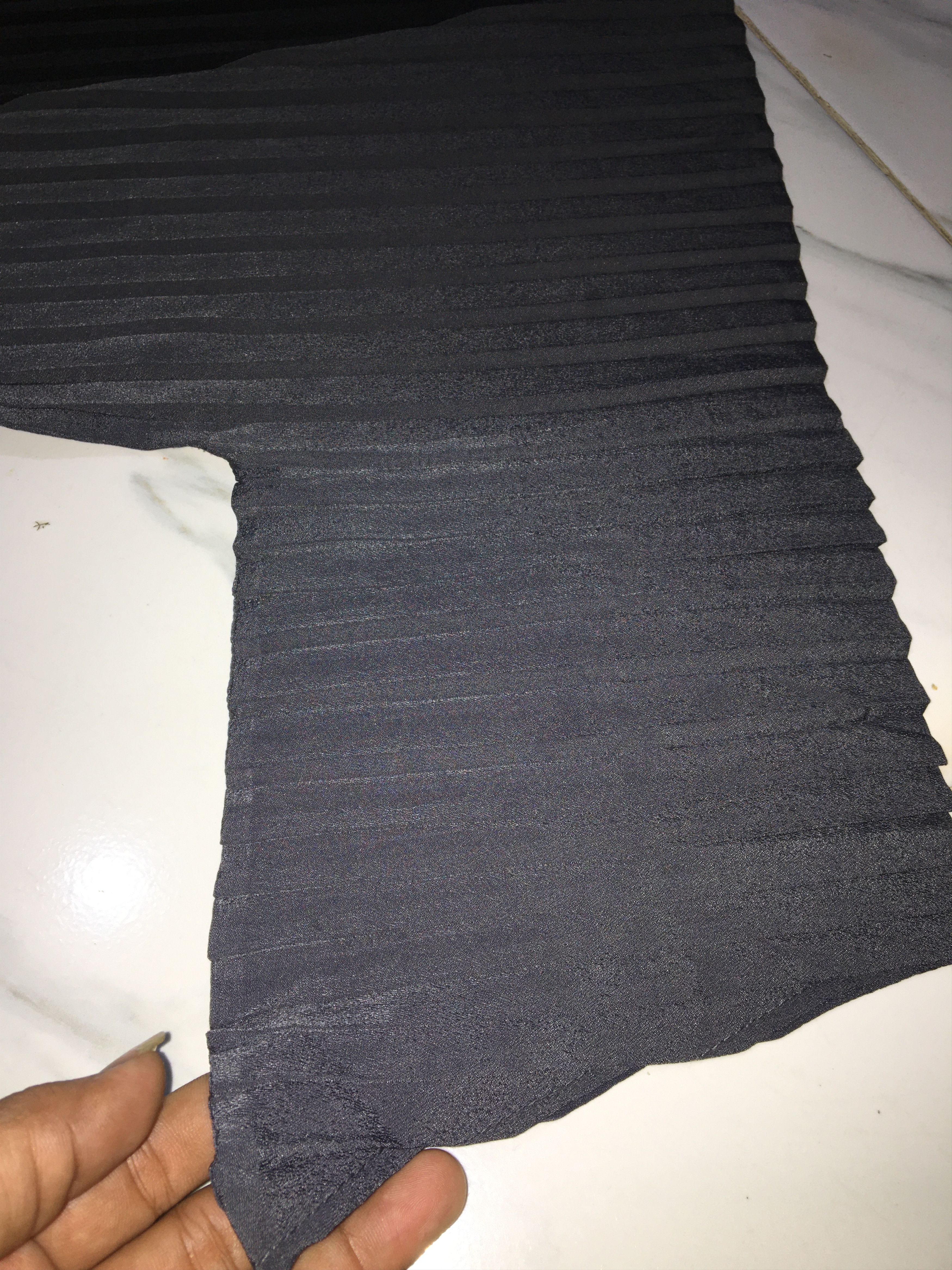 Japanese Brand 2008 Pleatsme Dress Diagonal Line Onepiece Size ONE SIZE - 6 Thumbnail