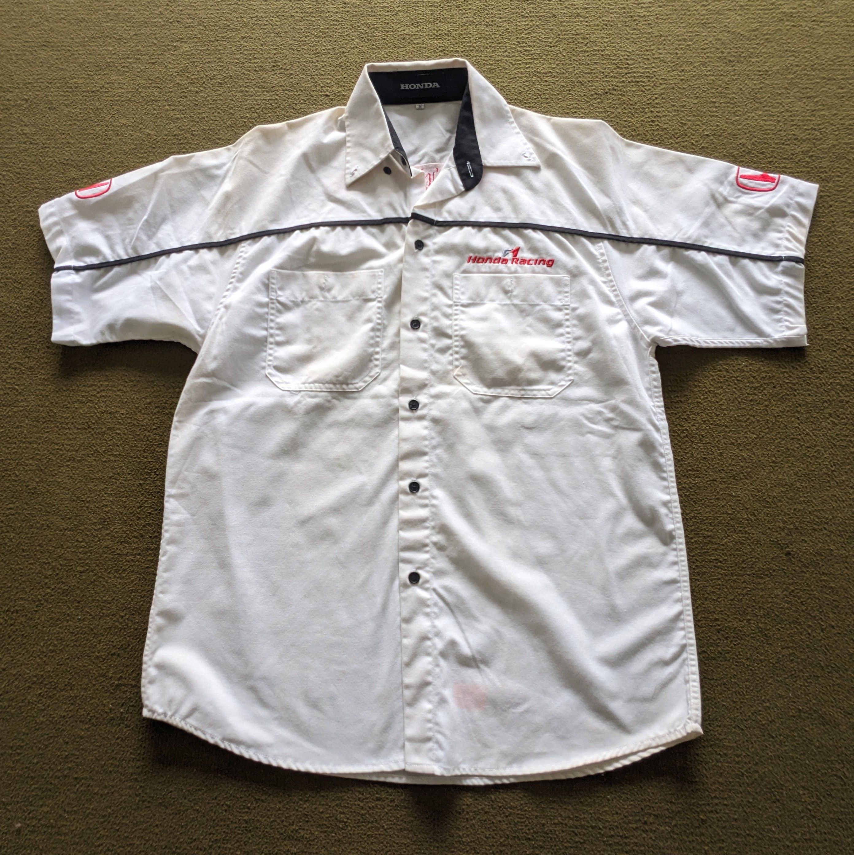 Vintage Vintage HONDA Motorsports Racing Shirts Size US M / EU 48-50 / 2 - 3 Thumbnail