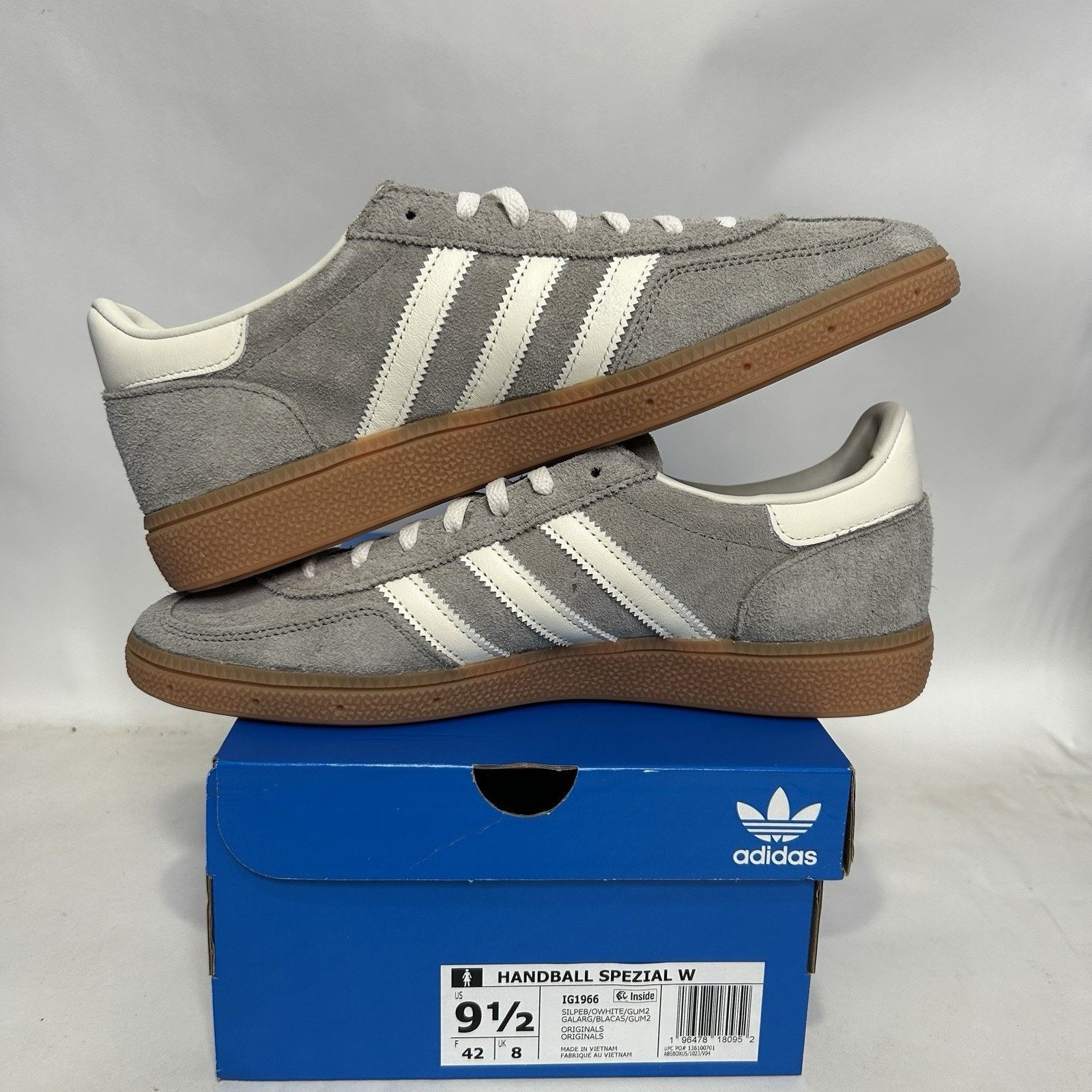 Adidas Adidas Originals Handball Spezial Originals “Silver Pebble” Size US 9.5 / IT 39.5 - 3 Thumbnail
