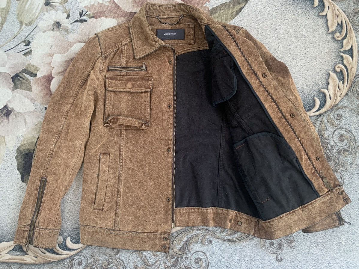 Japanese Brand Maniac Works Multipockets Worker Style Jacket Made in Japan Size US L / EU 52-54 / 3 - 10 Thumbnail
