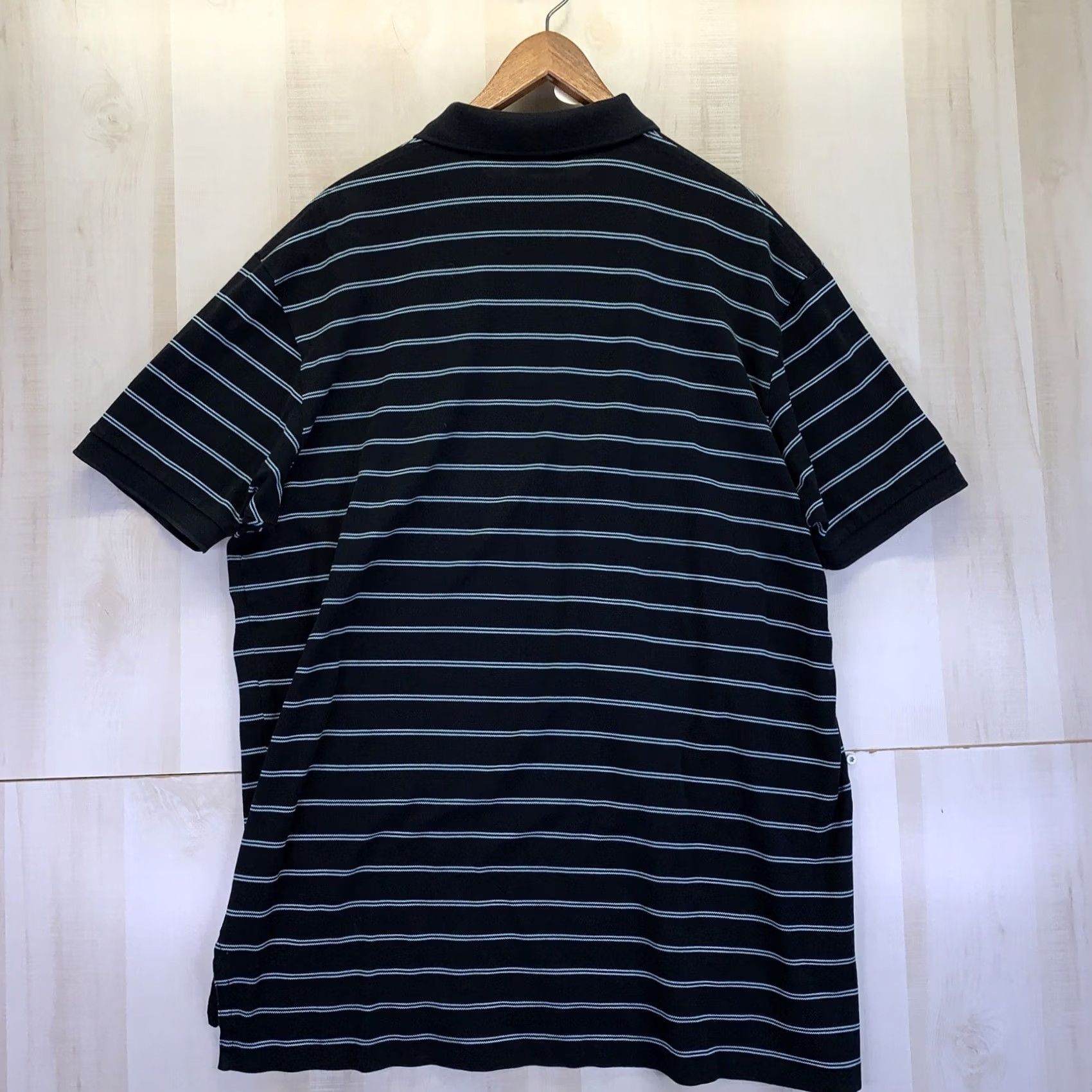Polo Ralph Lauren VINTAGE Polo Ralph Lauren Polo Shirt XL-8531 Men 100% Pima Cotton Black/Blue Short Sleeve Collared Logo Embroidered Shirt Size US XL / EU 56 / 4 - 5 Thumbnail