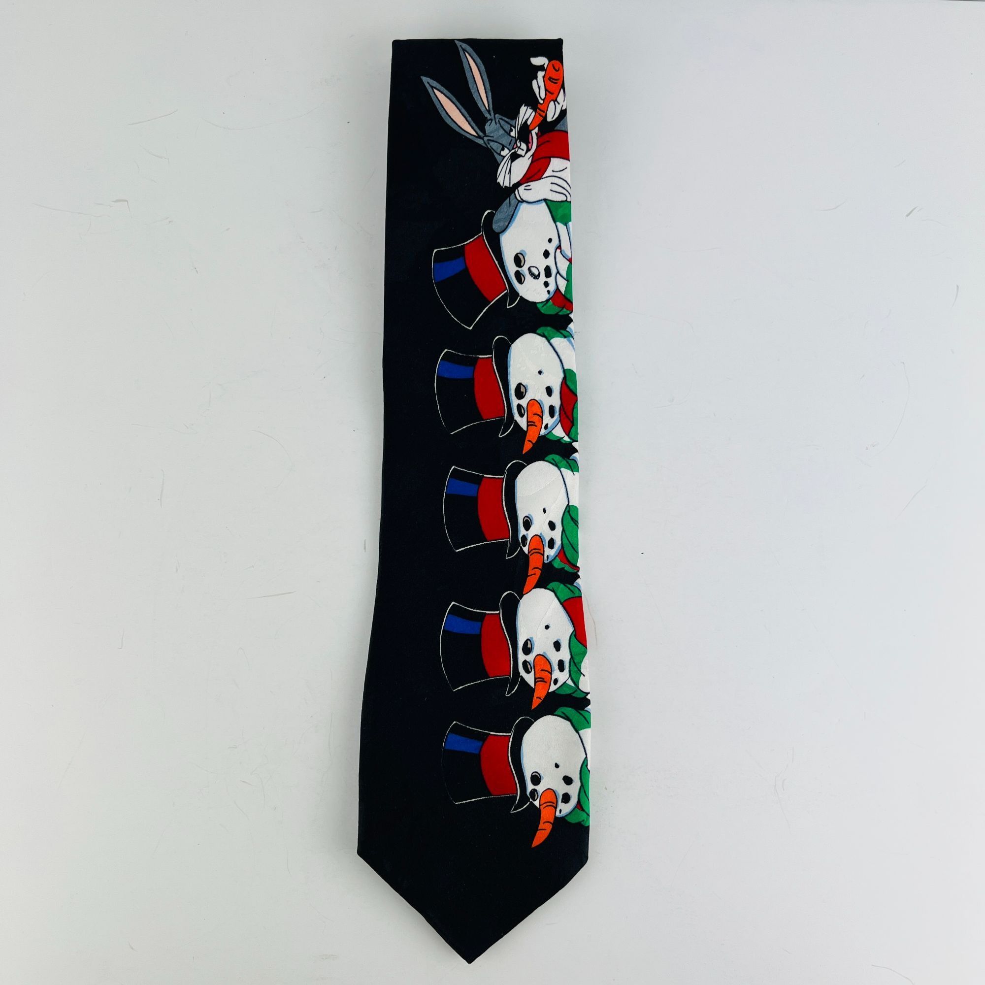 Other Looney Tunes Mania Bugs Bunny Snowman Christmas Holiday Neck Size ONE SIZE - 4 Thumbnail