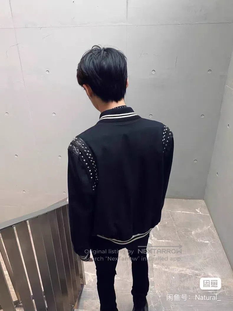 Saint Laurent Paris Saint Laurent Paris Studded Baseball Jacket Size US M / EU 48-50 / 2 - 7 Thumbnail
