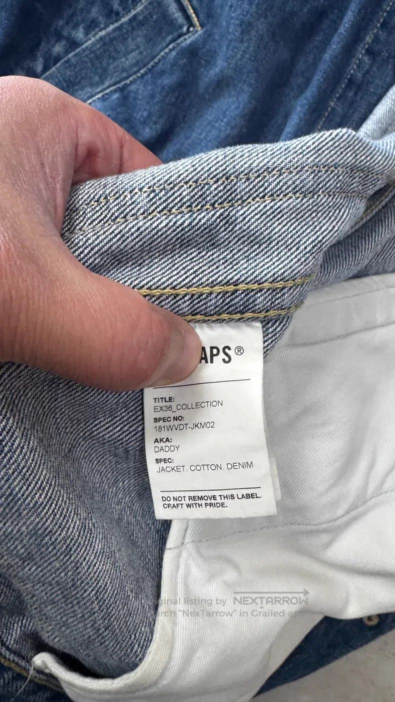 Wtaps Wtaps Railroad denim jacket Size US M / EU 48-50 / 2 - 5 Thumbnail