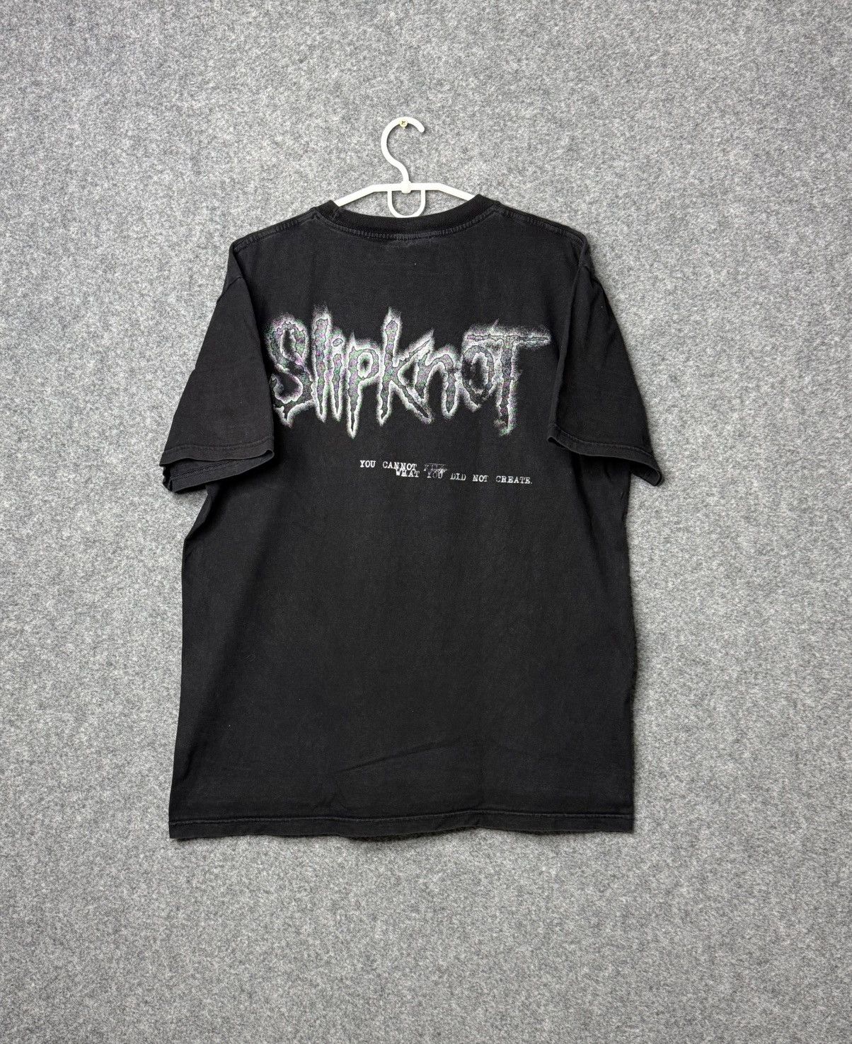 Fruit Of The Loom Vintage Slipknot Band Tshirt Made In Usa size XL Size US XL / EU 56 / 4 - 9 Thumbnail