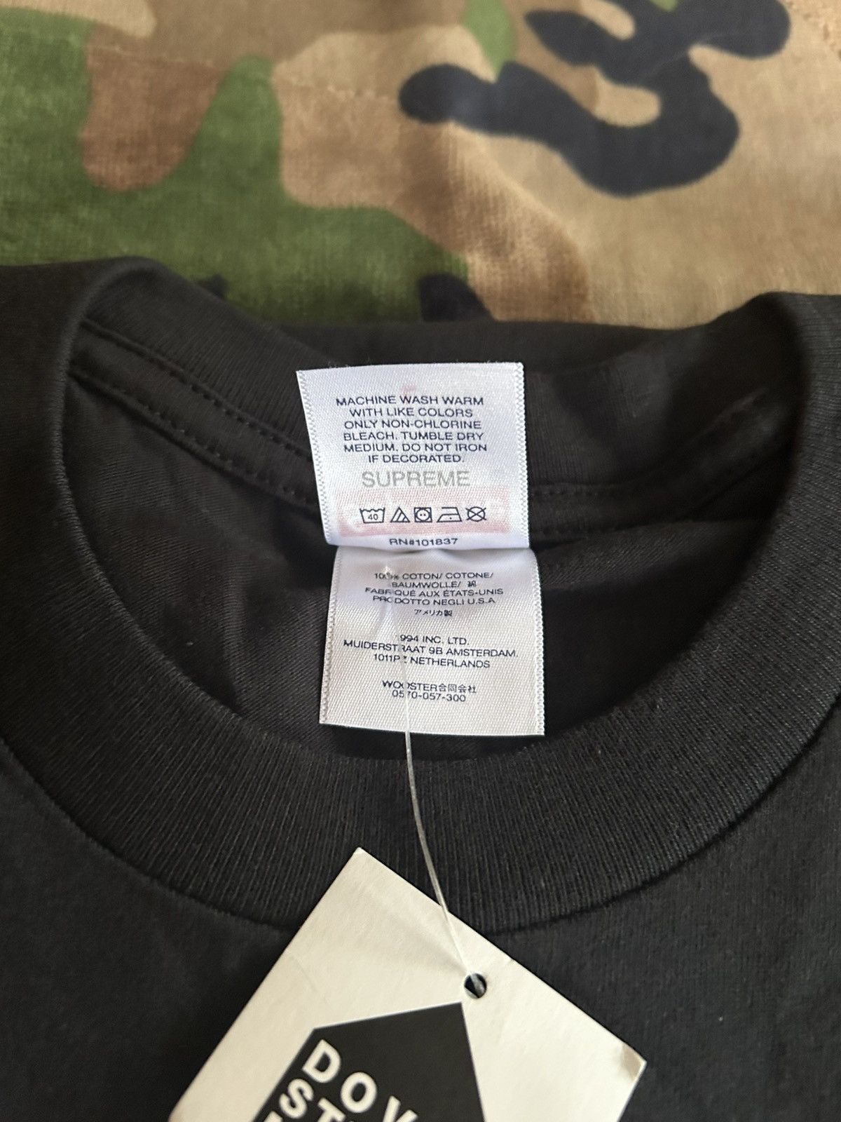 Supreme × Toy Machine Supreme Toy Machine Welcome To Hell Tee Black Large SS24 Size US L / EU 52-54 / 3 - 8 Thumbnail