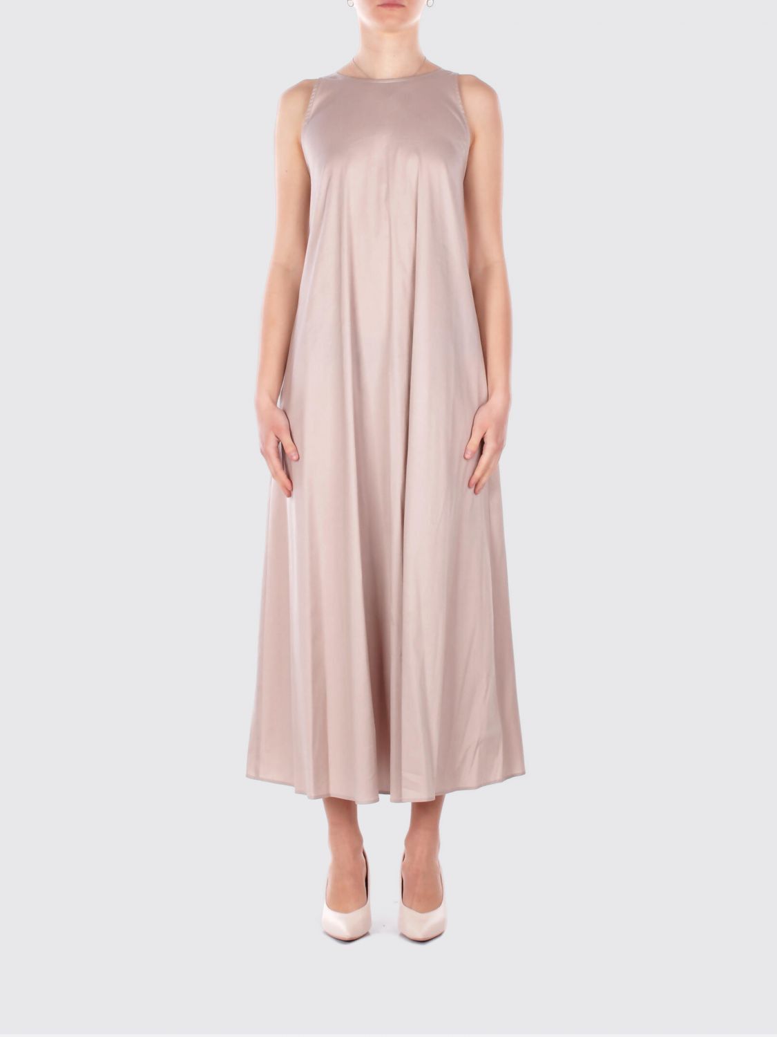 Max Mara Max Mara Dress Woman Sand Size S / US 4 / IT 40 - 1 Thumbnail