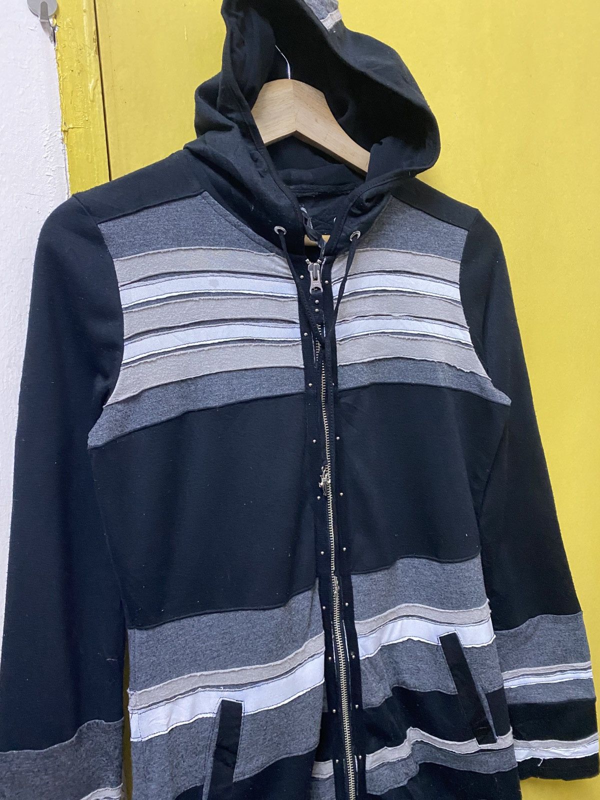 Japanese Brand Ozz Croce Connect Fabric Sweater Dragon Logo Zipper Size XXS / US 00 / IT 34 - 3 Thumbnail