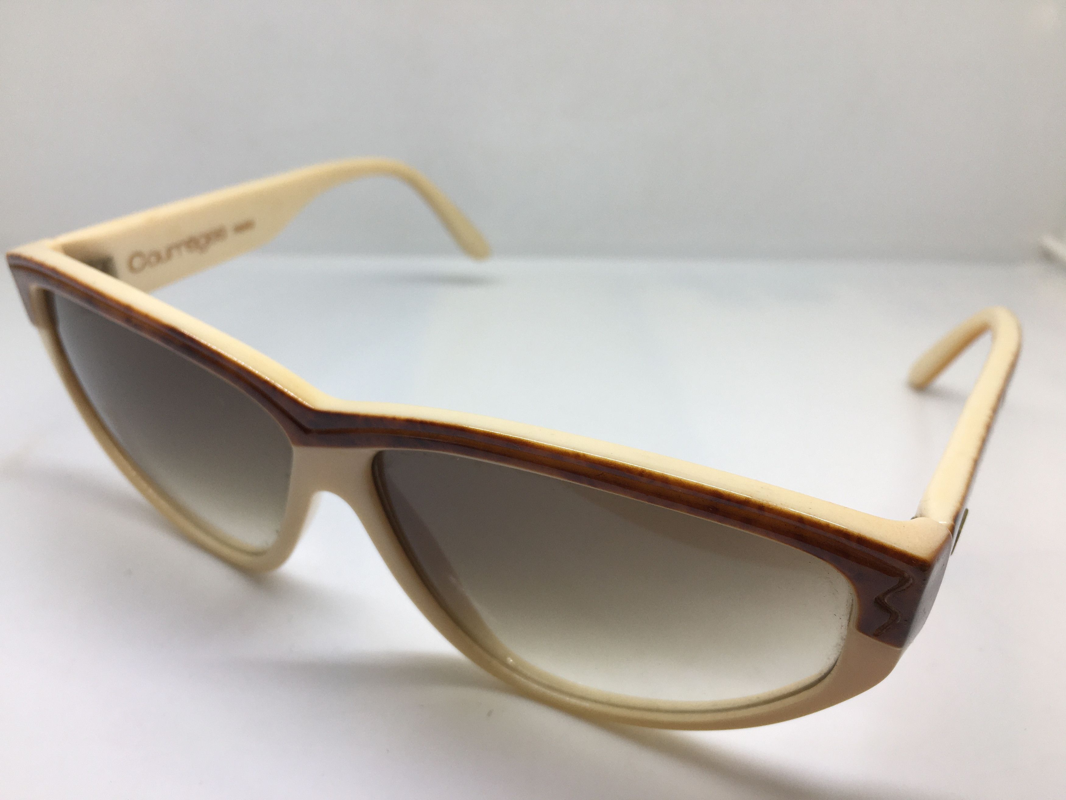 Courreges Vintage 70s Courreges 8691 Woman Cat Eye Sunglasses France Size ONE SIZE - 3 Thumbnail