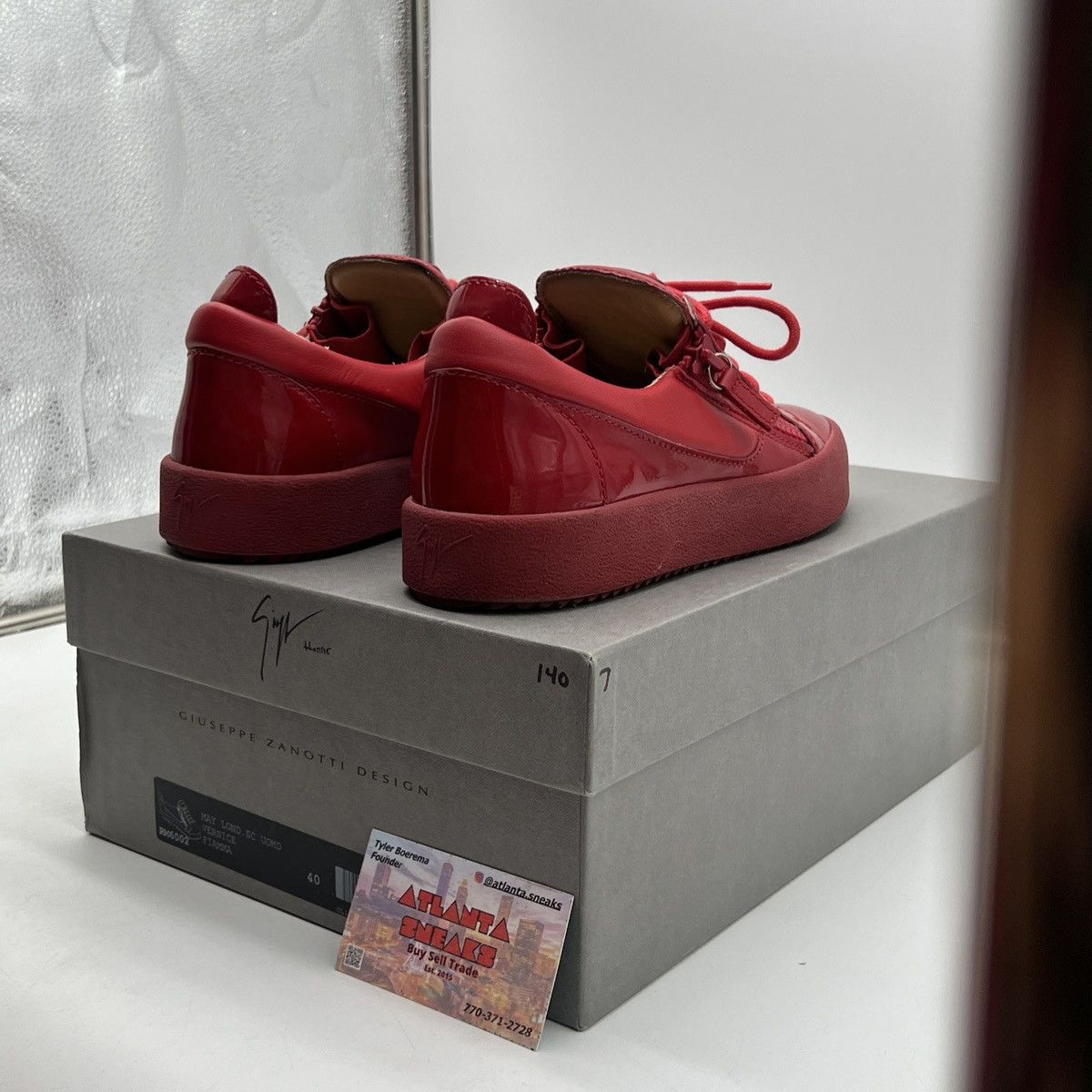 Giuseppe Zanotti Giuseppe Zanotti Men's Low Top Sneakers Size US 7 / EU 40 - 5 Thumbnail