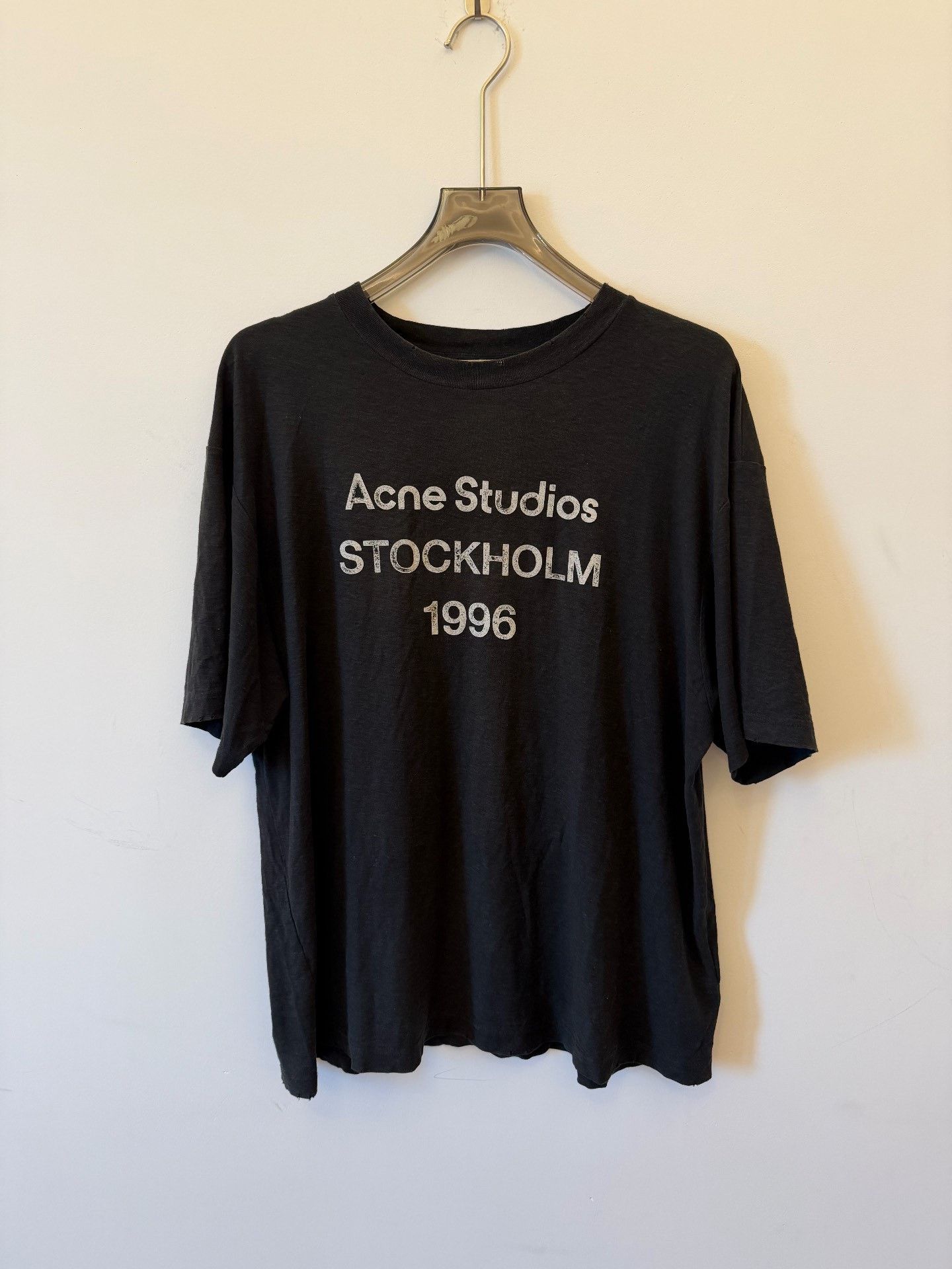 Acne Studios Acne Studios Printed Black T-Shirt M Men Size US M / EU 48-50 / 2 - 1 Thumbnail