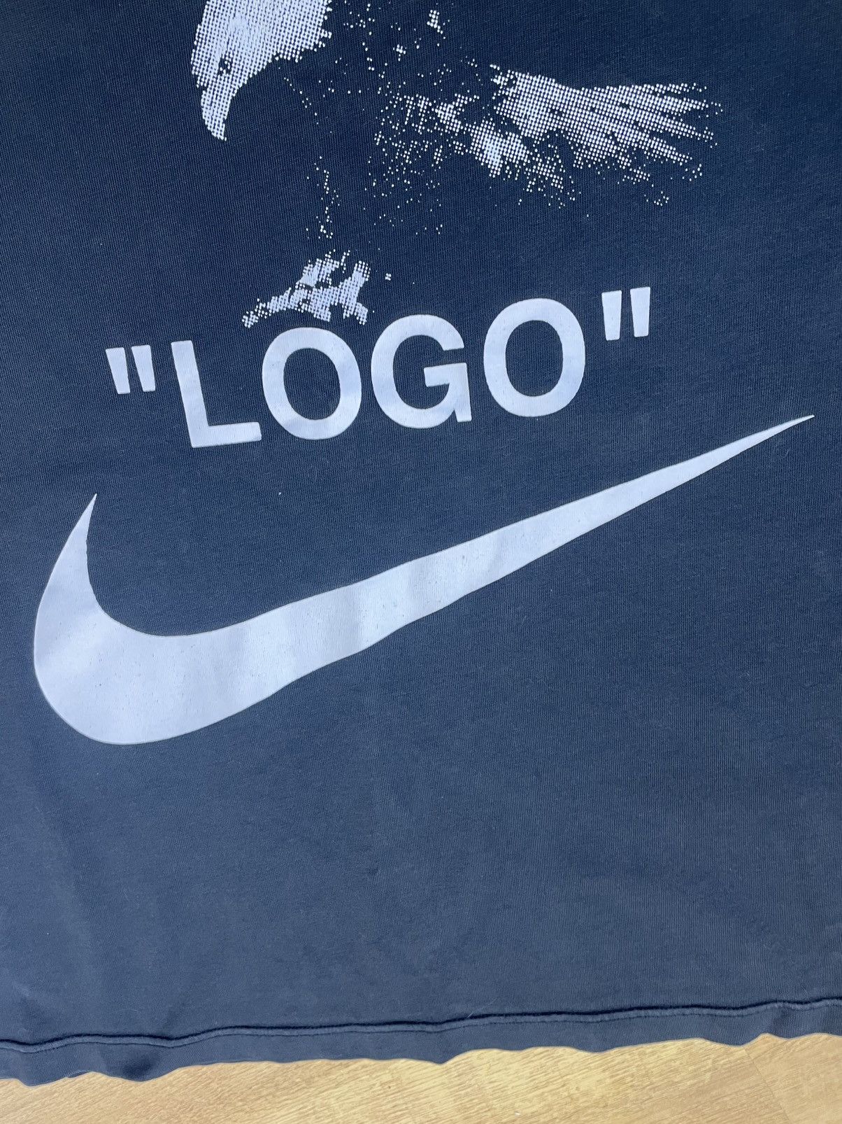 Nike × Off-White Nike x Off-White Mercurial NRG X Tee Black Size US L / EU 52-54 / 3 - 11 Thumbnail