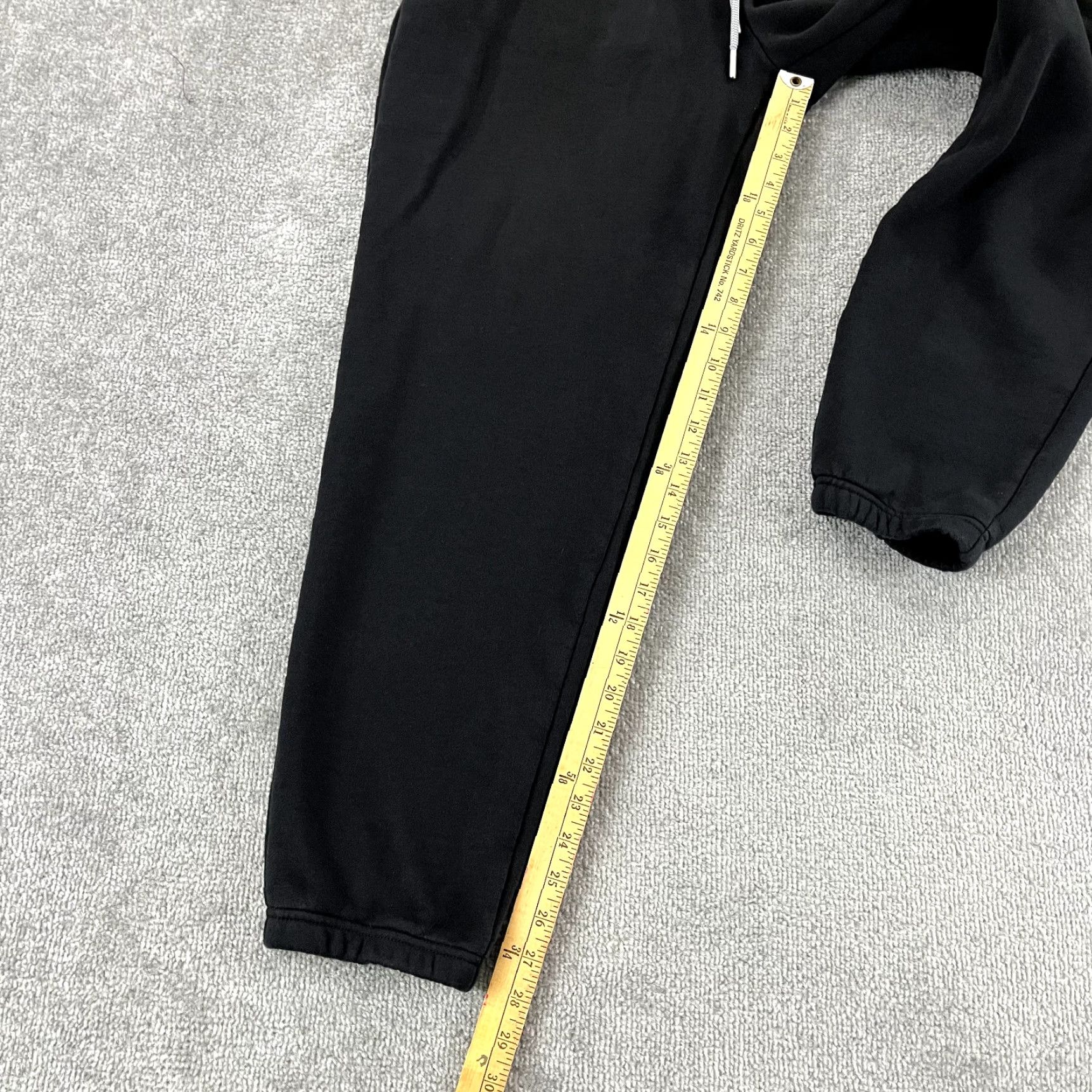 Vintage VINTAGE MELODY EHSANI Sweatpants Womens Large x 28" Tapered Fleece Jogger Faded Black Size 36" / US 14 / IT 50 - 5 Thumbnail