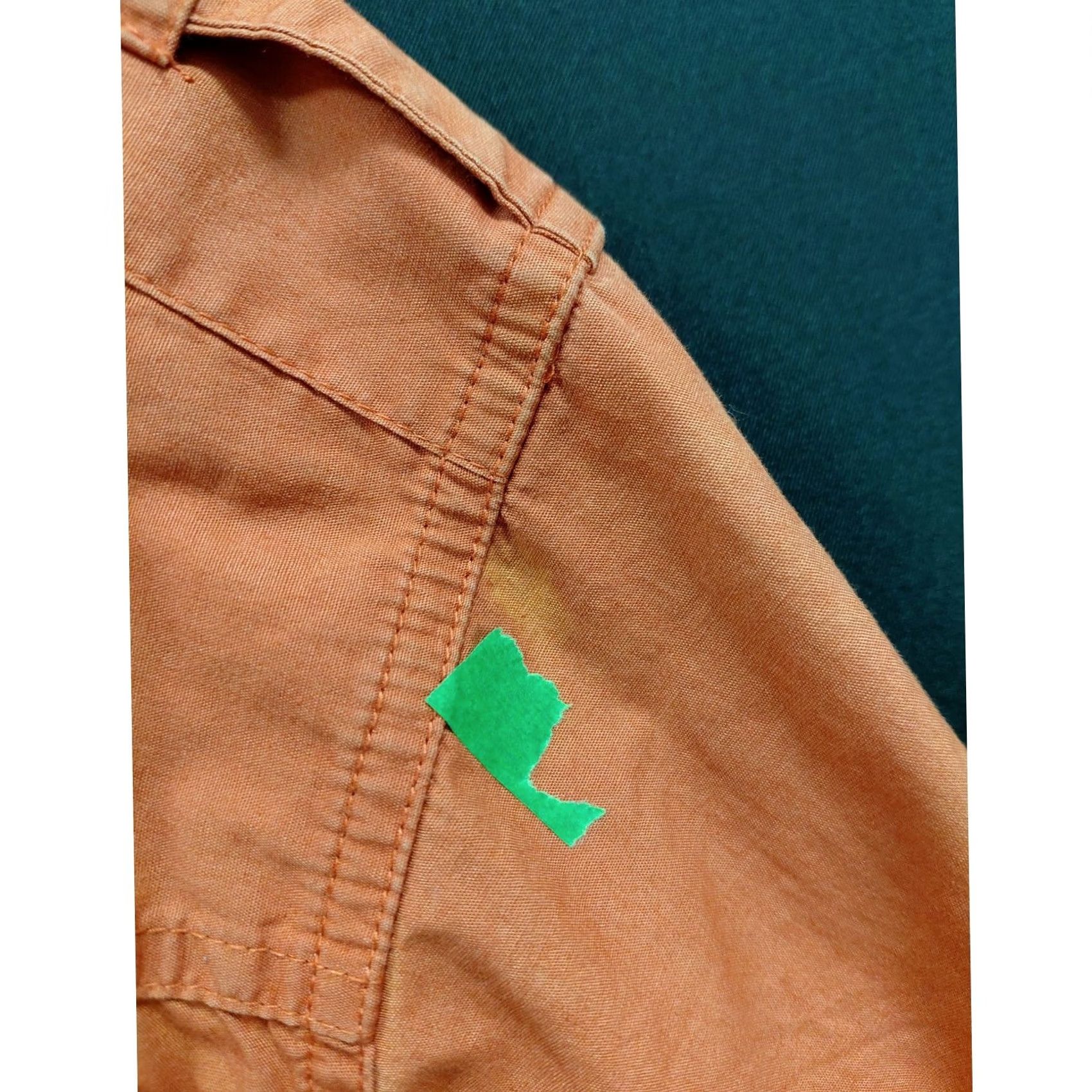 Vintage Knockout Orange Button-Up Shirt Short Sleeve Size 2X Mens Casual Size US XXL / EU 58 / 5 - 7 Thumbnail