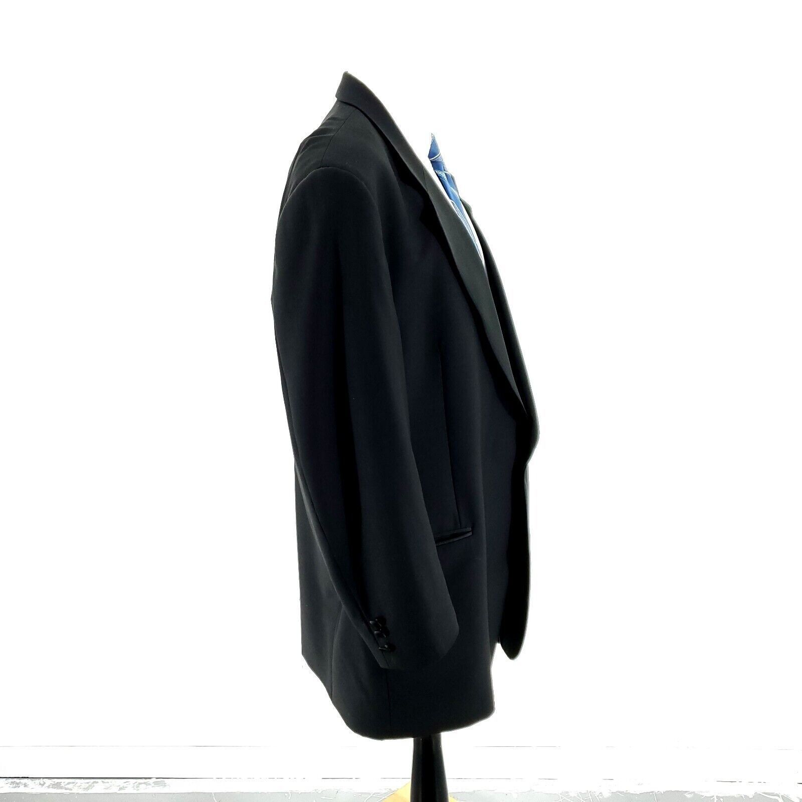 Jack Victor Jack Victor Super 100s Wool 1 Felt Button Tuxedo Jacket 46L Size 48L - 7 Thumbnail