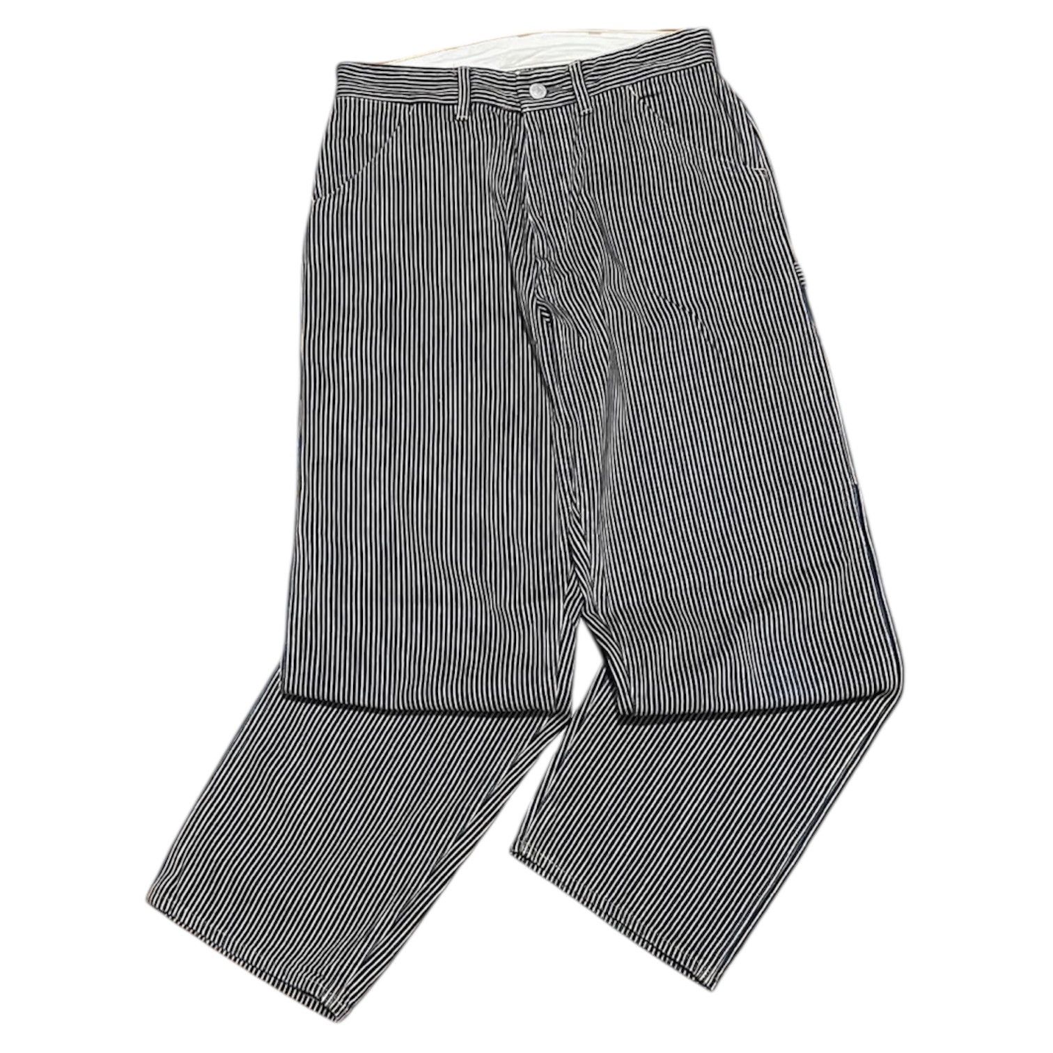 2000s 45rpm x R Japanese Hickory Striped Carpenter Pants y2k