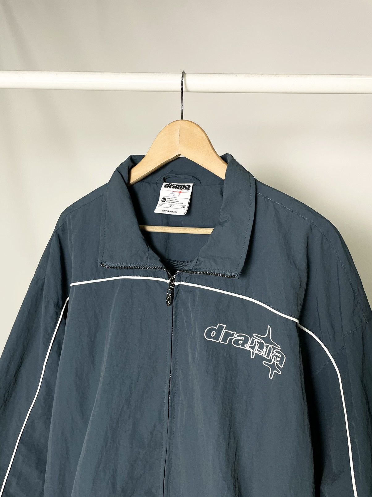 Other DRAMA CALL ⭐️ nylon track supreme light blue light jacket Size US XXL / EU 58 / 5 - 3 Thumbnail
