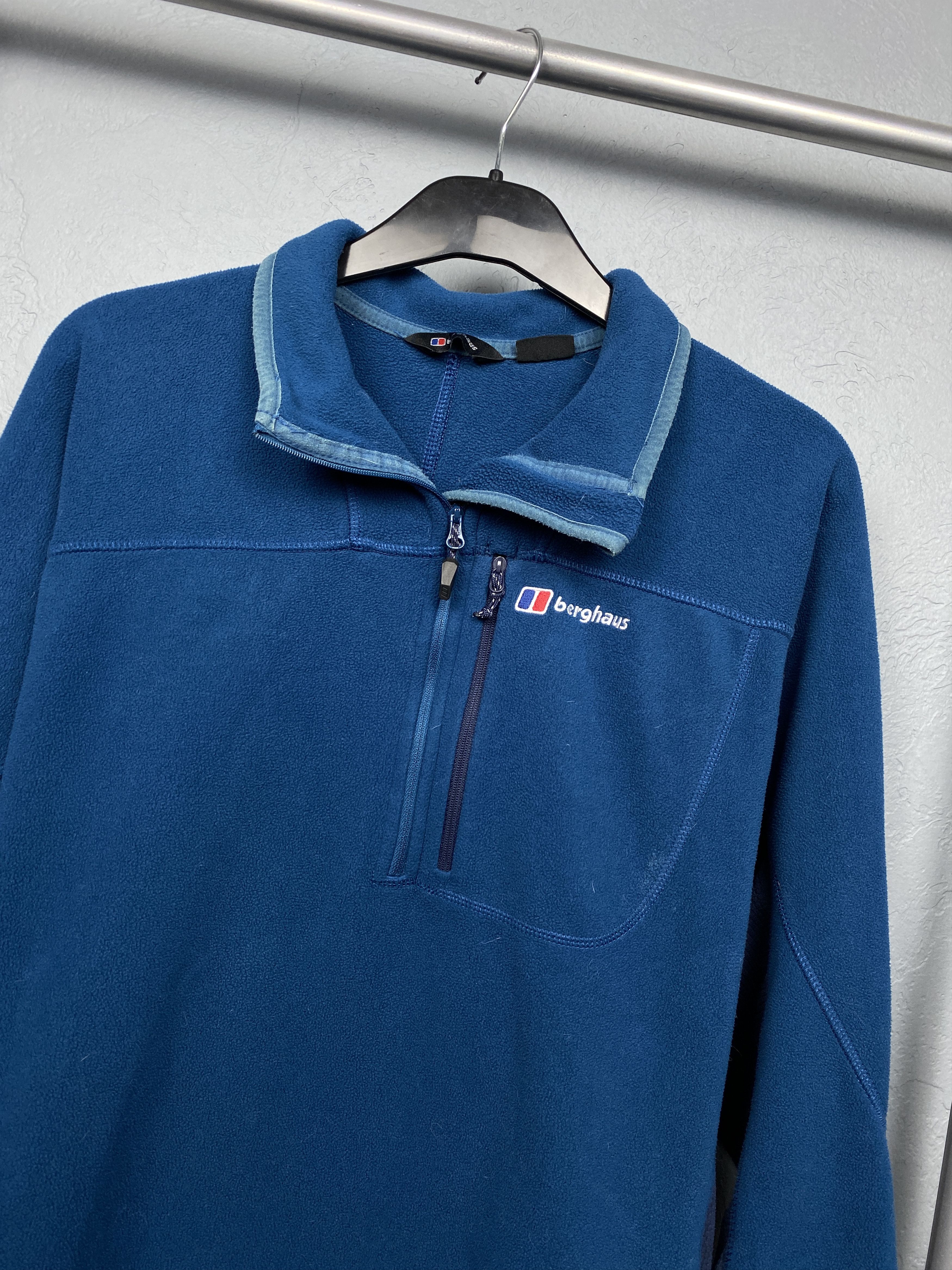 Berghaus × Vintage Berghaus Polartec Mens 1\4 Zip Fleece Jacket Y2K Size US XL / EU 56 / 4 - 2 Thumbnail