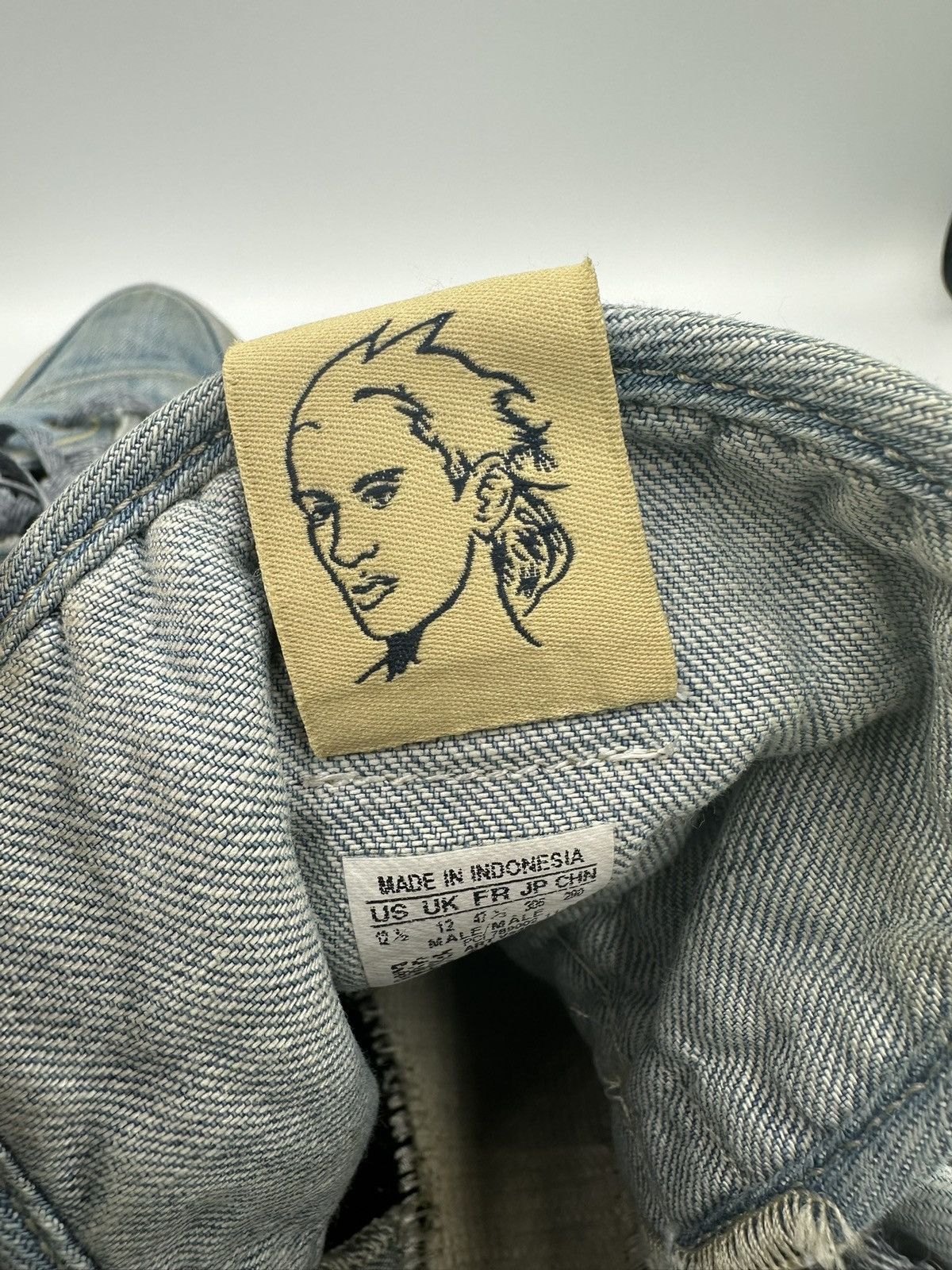 Adidas Jeremy Scott x Adidas Denim Wings Size US 12.5 / EU 45-46 - 8 Thumbnail