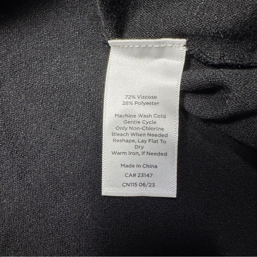 Talbots New Talbots Sweetheart Fit & Flare Sweater Black Dress Size Size L / US 10 / IT 46 - 7 Thumbnail