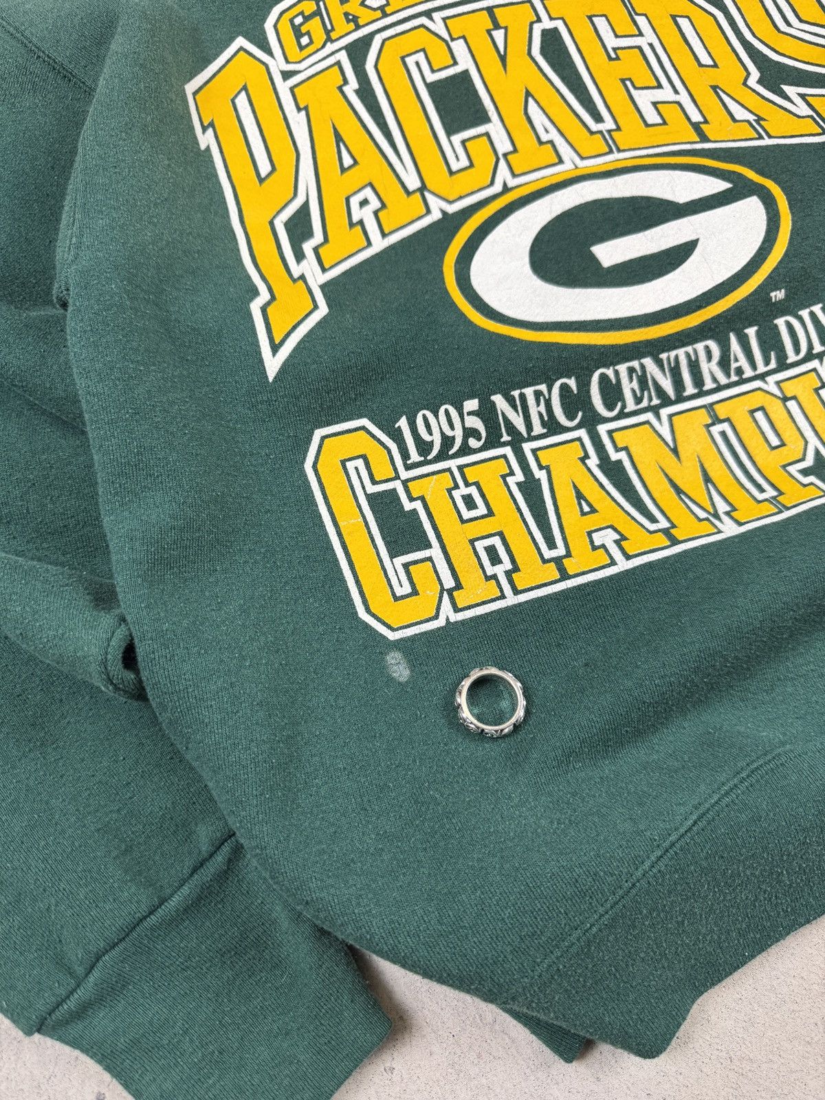 Vintage 1995 Green Bay NFC Champs Crewneck Size US M / EU 48-50 / 2 - 2 Thumbnail