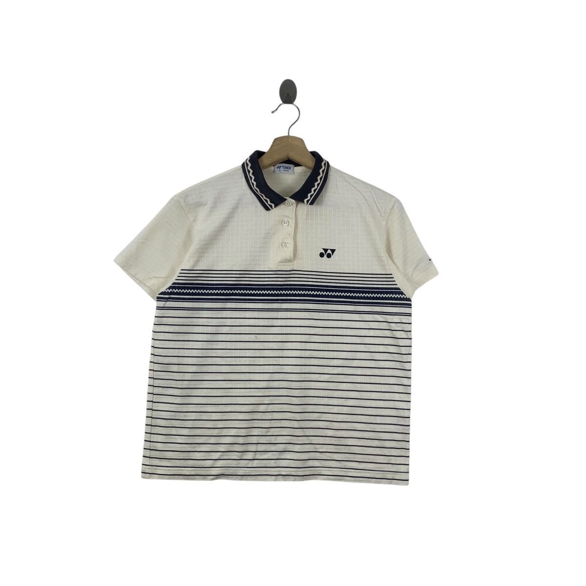 Issey Miyake Vintage ISSEY MIYAKE x YONEX JAPAN Collection Polo Tee Size L / US 10 / IT 46 - 1 Thumbnail