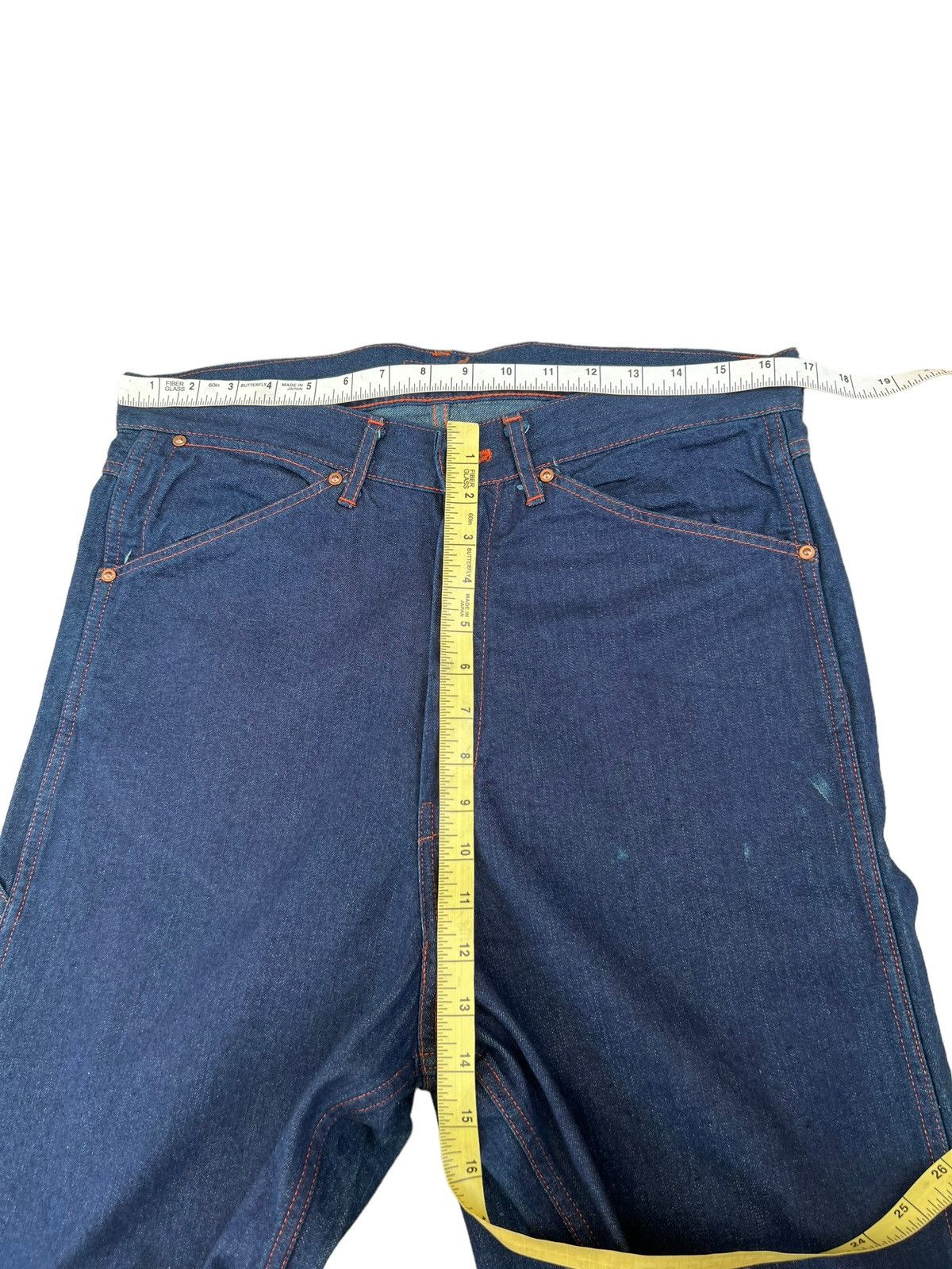 Pherrow's Pherrows Japan Indigo STUBBORN Union Made Denim Work Pant Size US 32 / EU 48 - 3 Thumbnail