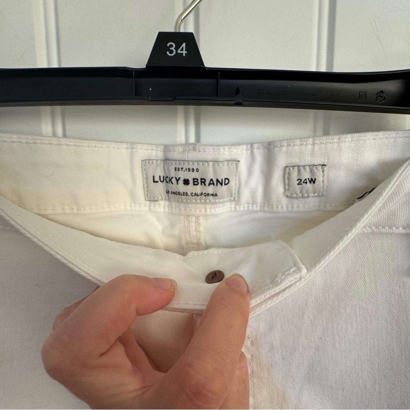 Lucky Brand NWT Lucky Brand Emma Crop Pants- Size 24 Size 42" / US 20 - 3 Thumbnail