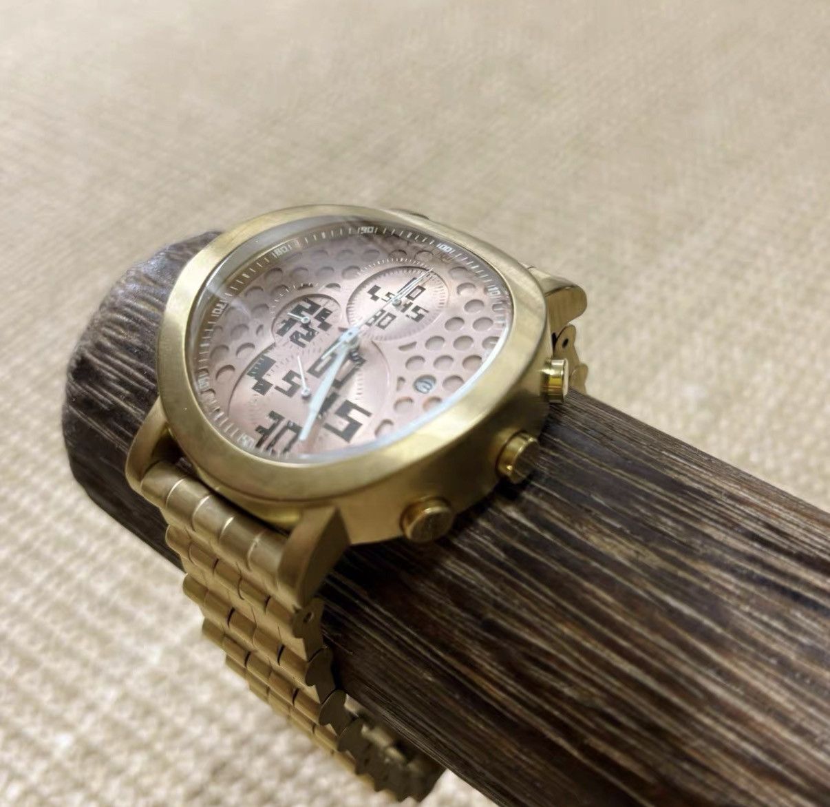 Jean Paul Gaultier Jean Paul Gaultier Engraved Arabic Gold Watch J29 Size ONE SIZE - 3 Thumbnail