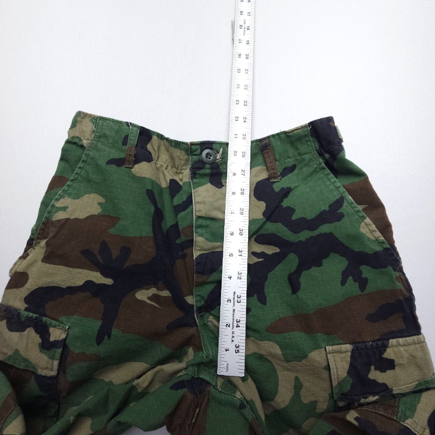 Propper PROPPER Cargo Pants Pants Cargo Adult Small Green Camo Cargo Combat Work Jeans Cotton Canvas Military Green Army Pocket Straight Regular Men Size US 29 - 6 Thumbnail