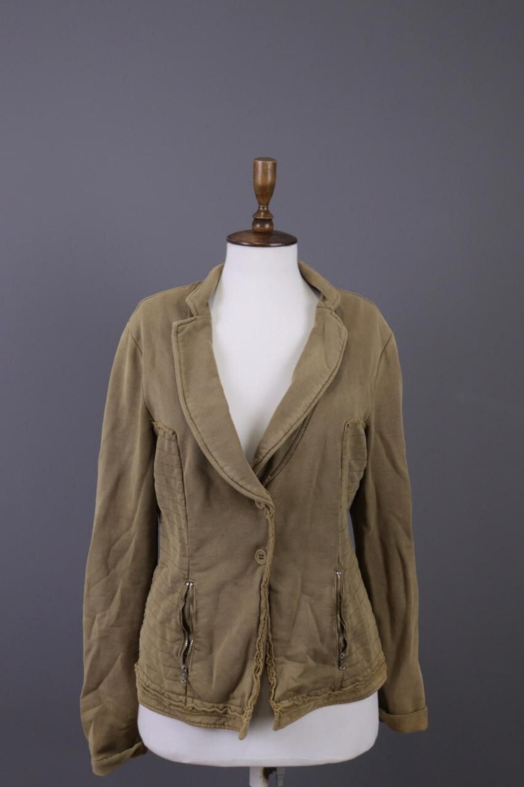 Transit Par Such TR-900 Brown Designer Jacket Size 4 / XL