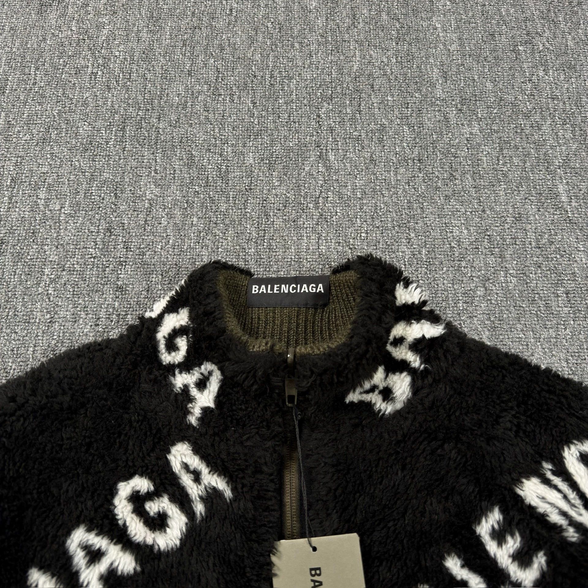 Balenciaga Balenciaga Black Reversible FleeceAll-Over Print Size M / US 6-8 / IT 42-44 - 5 Thumbnail