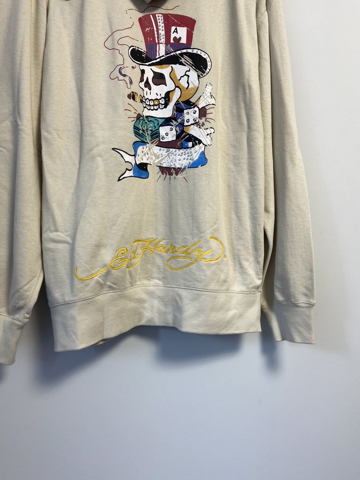 Ed Hardy Ed hardy by Christian Audigier Hoodie Zip Y2K style Size US XXL / EU 58 / 5 - 2 Thumbnail