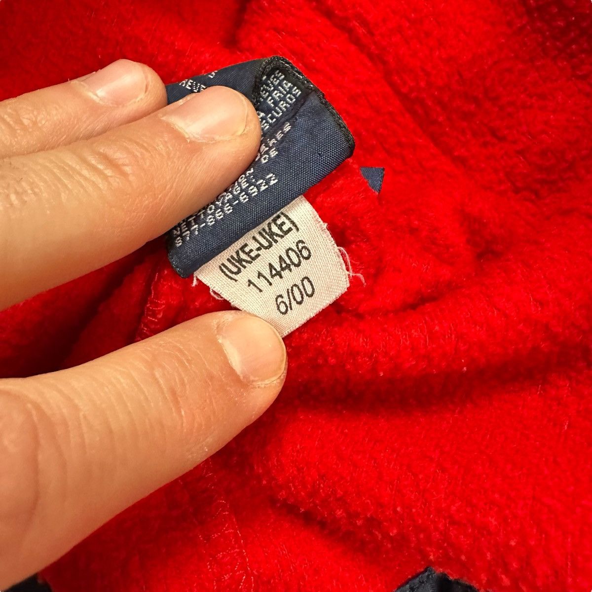 Tommy Hilfiger × Vintage Tommy Hilfiger Jacket Womens Full Zip Fleece Vintage 90s/00 Size L / US 10 / IT 46 - 6 Thumbnail