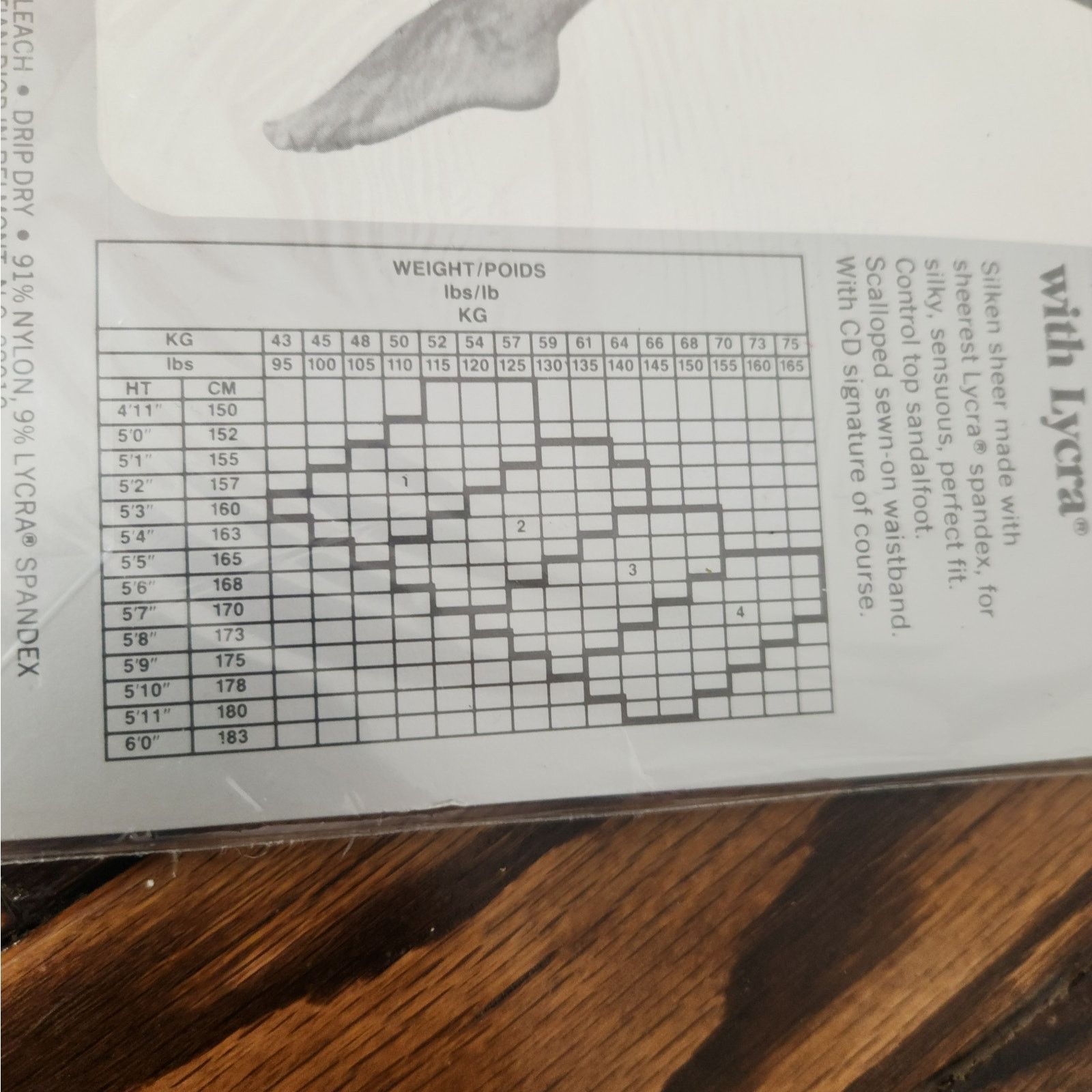 Dior Christian Dior Grey Ultra Sheer Sandalfoot Pantyhose Size 2 Size ONE SIZE - 4 Thumbnail