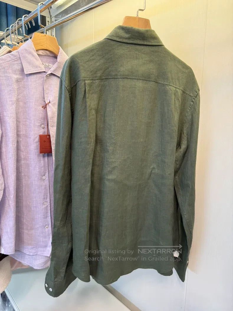Loro Piana Loro Piana 25 Models of Men's Linen Shirt Size US S / EU 44-46 / 1 - 4 Thumbnail