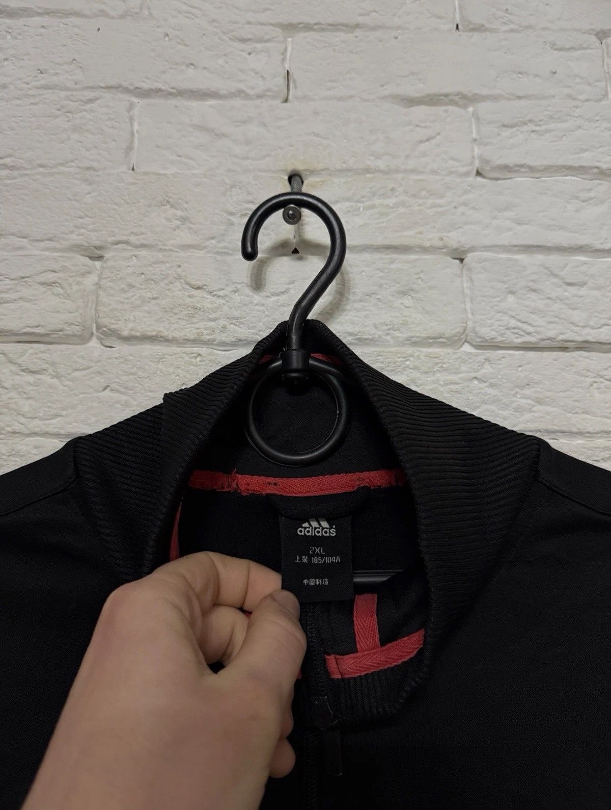 Adidas Vintage AC Milan 2008 Track Jacket Football Asia Market Item Size US XL / EU 56 / 4 - 3 Thumbnail