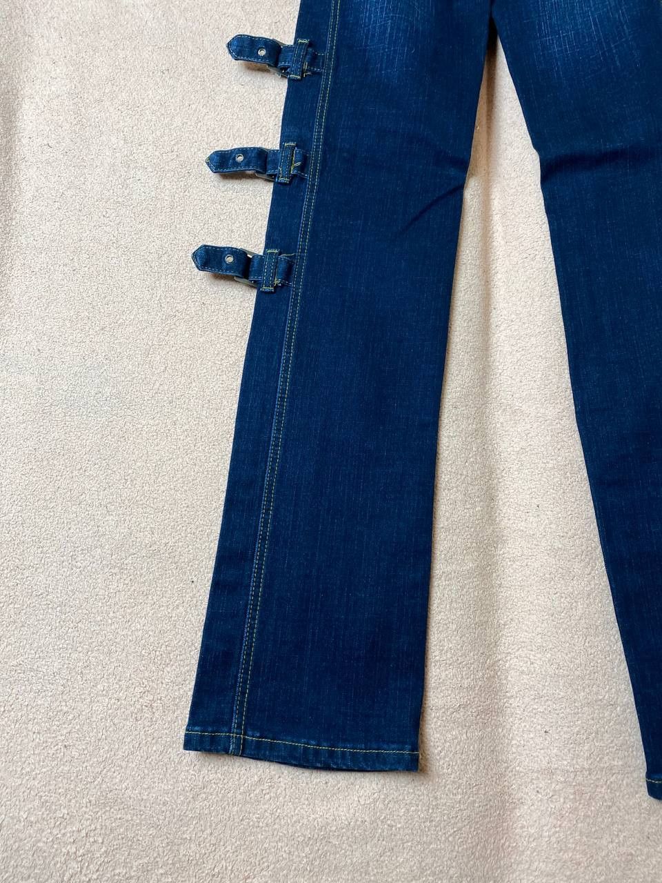 Japanese Brand Vintage Jeans Y2K Grunge Low Rise Bootcut Denim Jeans Size 25" / US 0 / IT 36 - 14 Thumbnail