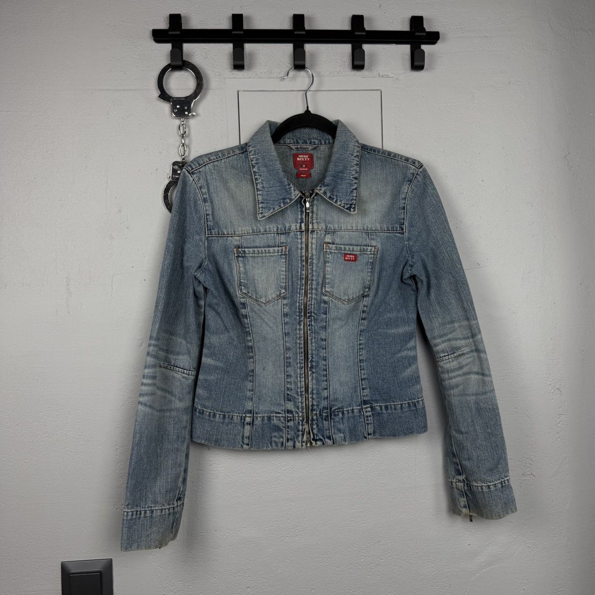 Miss Sixty Vintage Miss Sixty Avant Garde Jeans Jacket Y2K Size M / US 6-8 / IT 42-44 - 1 Thumbnail