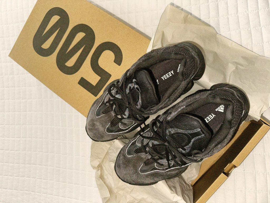 Adidas × Kanye West Adidas Yeezy 500 Size 11.5 Super Moon DB2966 Utility Black Size US 11.5 / EU 44-45 - 17 Thumbnail