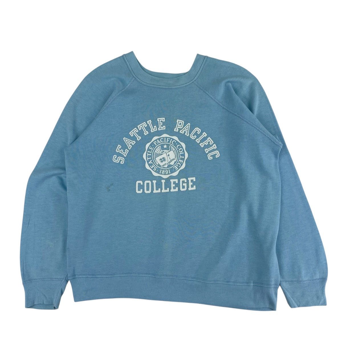 Champion × Vintage 70’s Champion Seattle Pacific College Sweatshirt Size US M / EU 48-50 / 2 - 1 Thumbnail