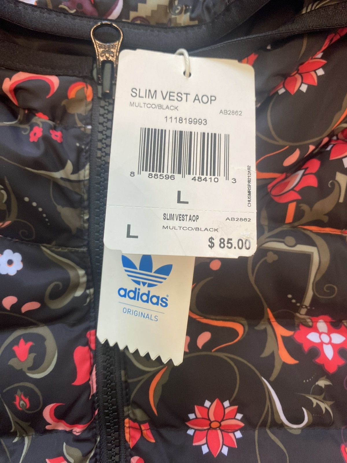 Adidas Slim Vest AOP Size US L / EU 52-54 / 3 - 3 Thumbnail