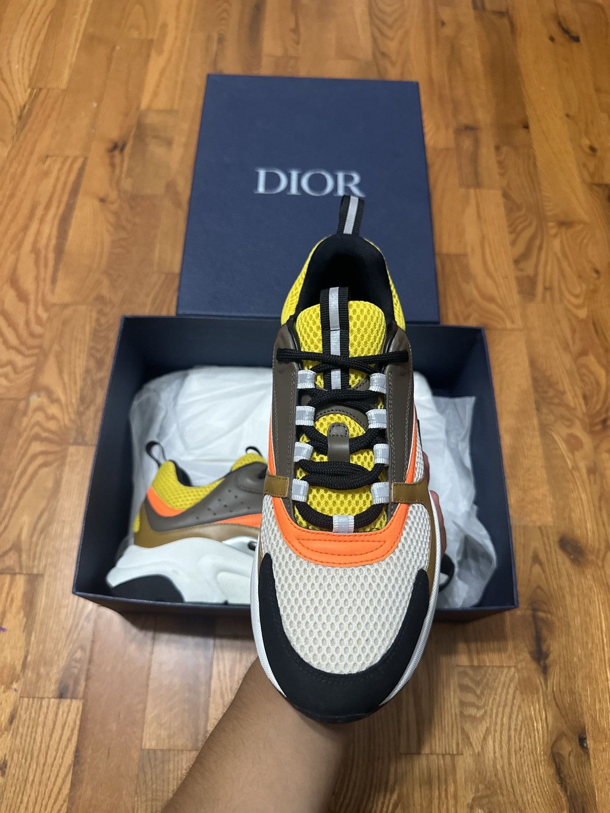 Dior Dior B22 Ebony Camel Size US 9 / EU 42 - 9 Thumbnail