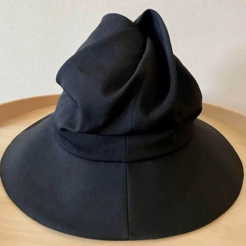 Y's Y's Wool gabardine hat Size ONE SIZE - 2 Thumbnail