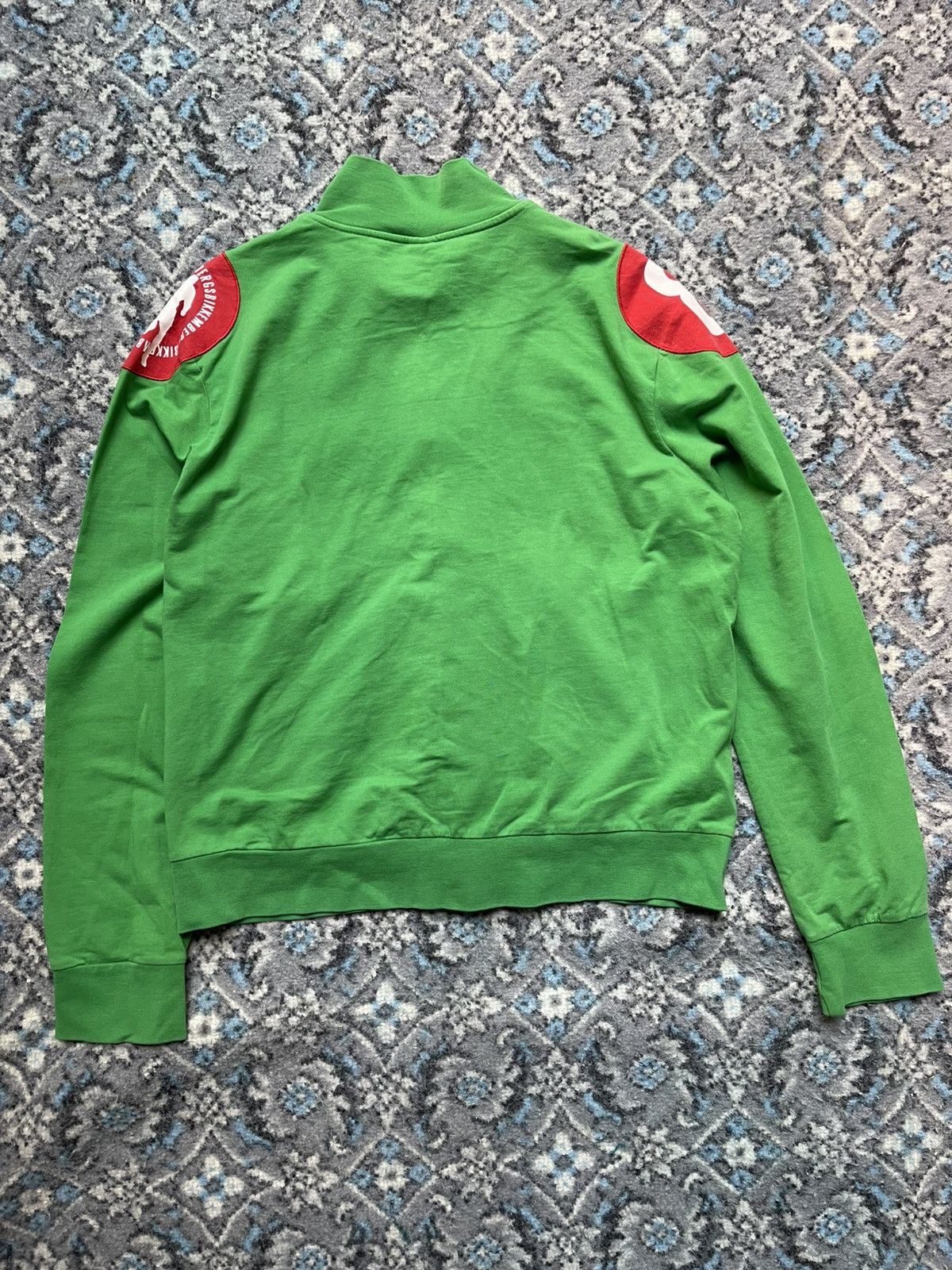 Dirk Bikkembergs Dirk Bikkembergs Zip Up Sweater Football Line y2k Size US XL / EU 56 / 4 - 2 Thumbnail