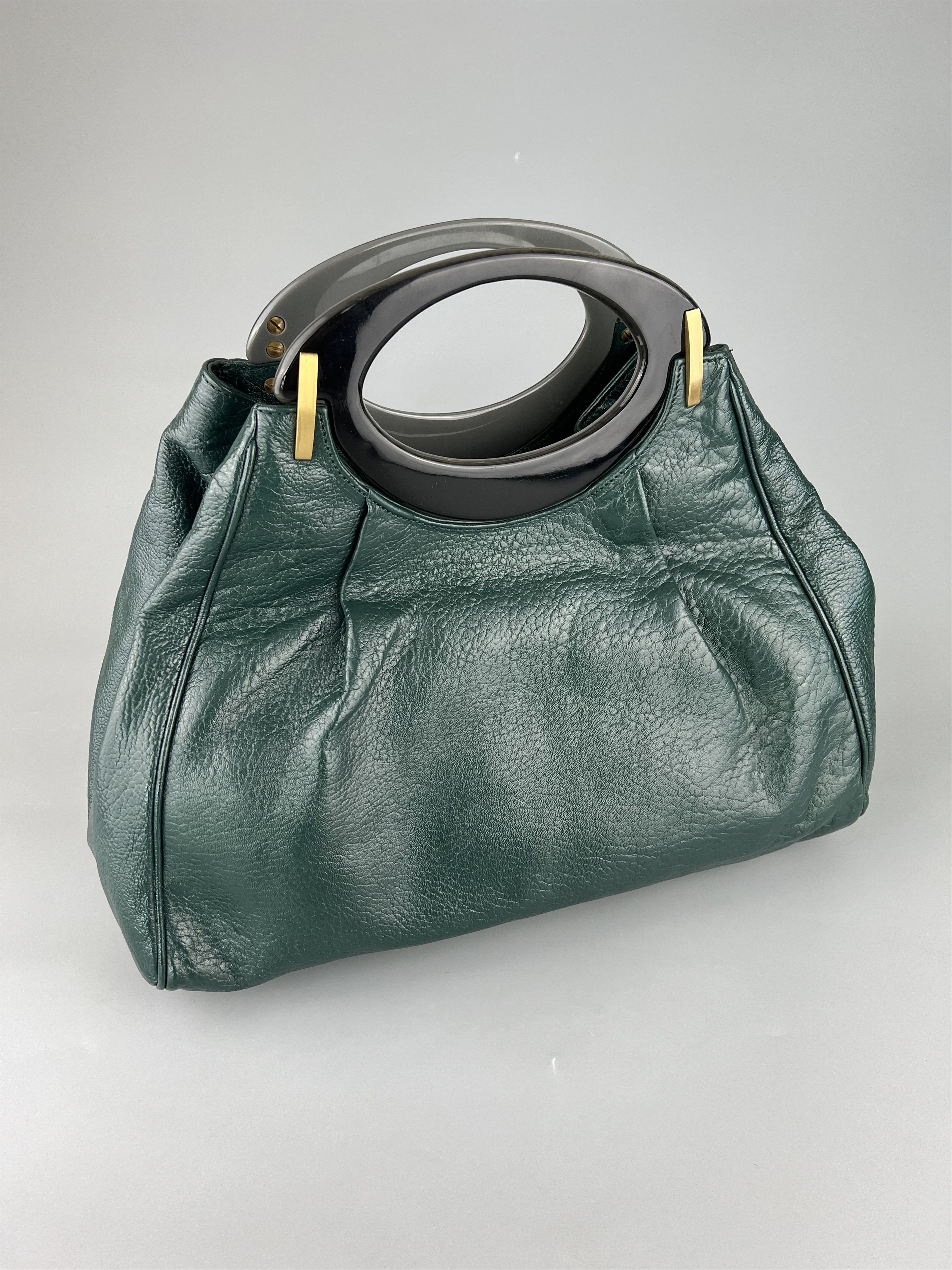 Leather Marni Green Leather Handbag Size ONE SIZE - 2 Thumbnail